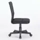 Кресло компактное  "Smart MG-313", без подлокотников, черное, 531843. Фото товара с разных ракурсов.