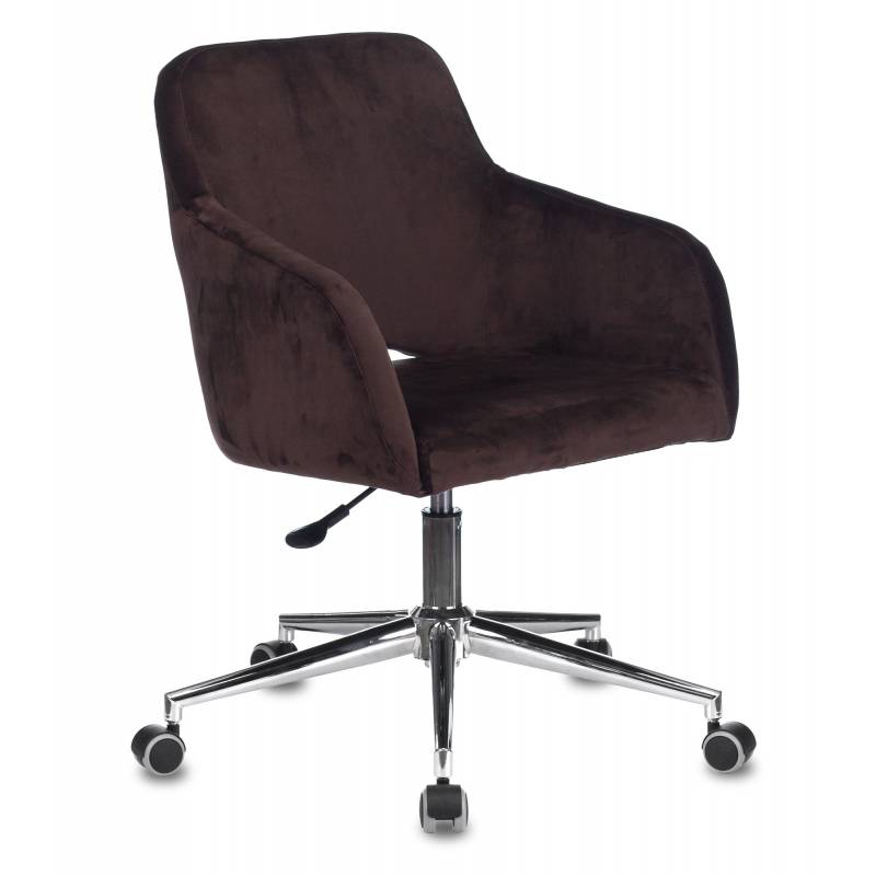 Кресло Бюрократ CH-380SL мокко Italia 6 крестовина металл хром главное фото