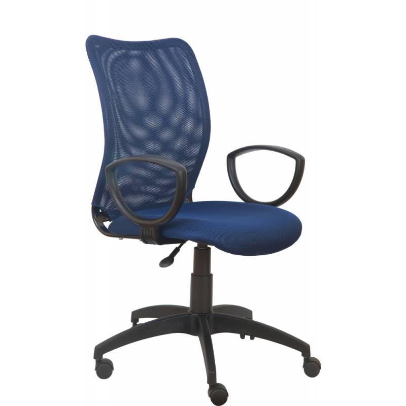 Кресло бюрократ CH-599AXSN (Синее) главное фото