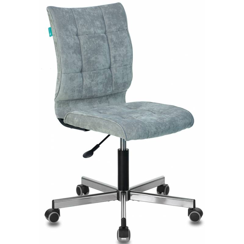 Кресло Бюрократ CH-330M/LT-28 без подлокотников серый крестовина металл главное фото